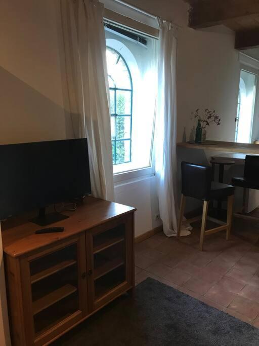 Idylle Unter Reet, Gemuetliche Ferienwohnug Apartment Haseldorf Bagian luar foto